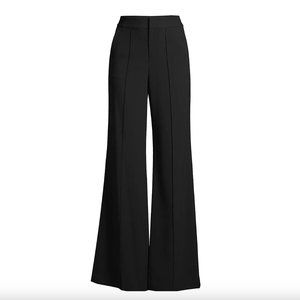 Alice and Olivia Black Dylan Wide-Leg Pants Size 10